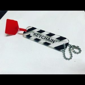 Off-white style “keychain”